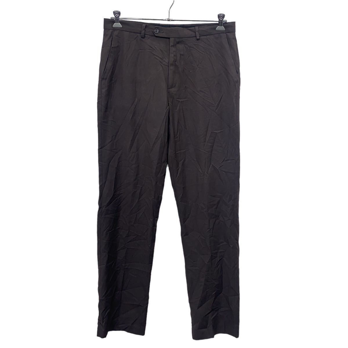 【中古】【古着】 Calvin Klein スラックスパンツ W34 カルバンクライン ブラウン 古着卸 アメリカ仕入 2310-366