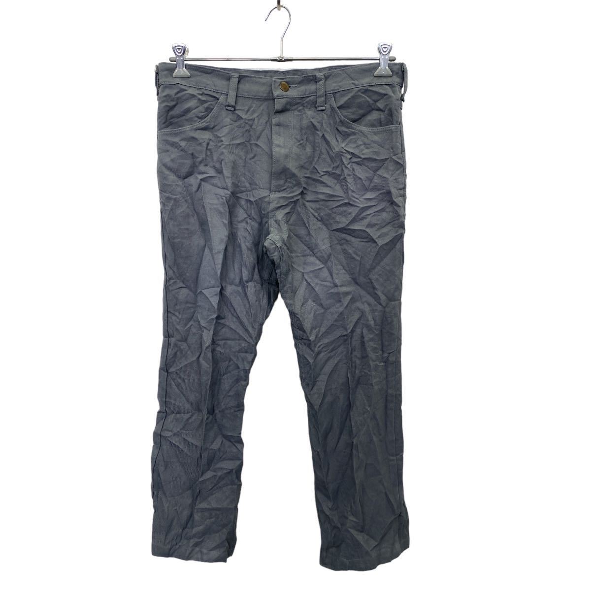 【中古】【古着】 Wrangler チノパンツ W34 ラングラー ポリエステル グレー 古着卸 アメリカ仕入 2310-858