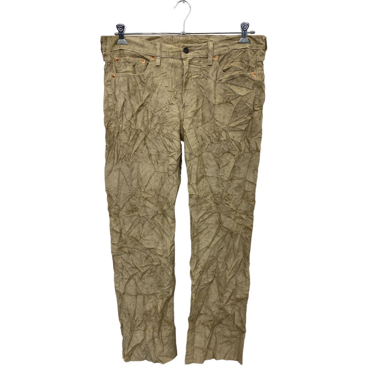 【中古】【古着】 Levi's コーデュロイパンツ W33 リーバイス ベージュ 古着卸 アメリカ仕入 2310-906