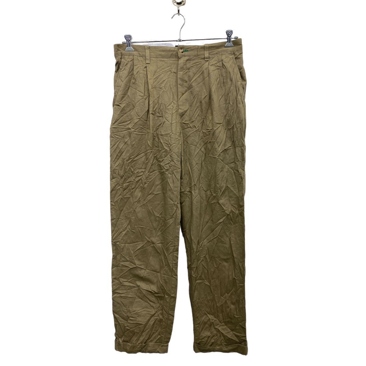 【中古】【古着】 TOMMY HILFIGER チノパンツ W34 トミーヒルフィガー コットン ベージュ古着卸 アメリカ仕入 2310-908