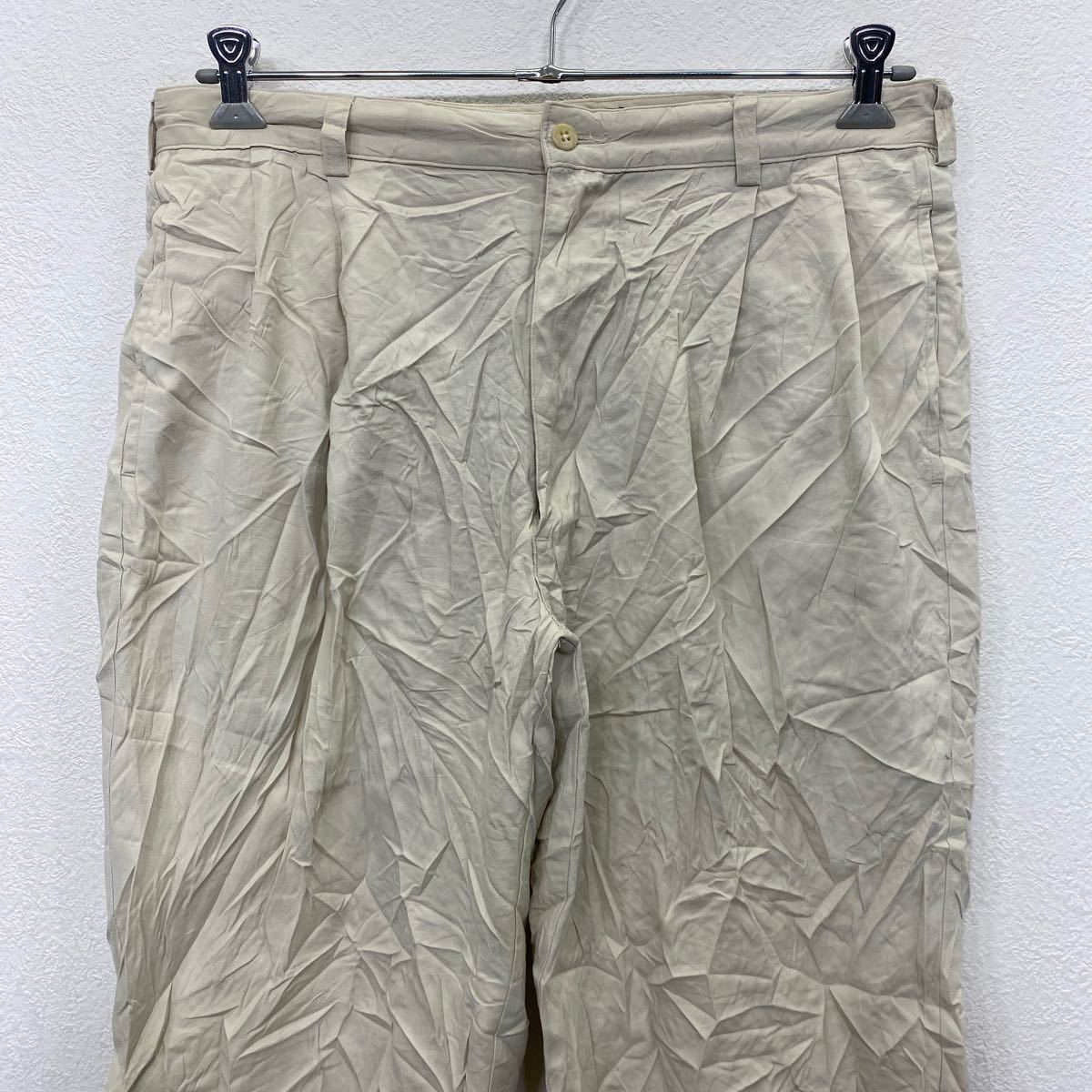 【中古】【古着】 Polo Ralph Lauren チノパンツ W34 ポロラルフローレン コットン ホワイト 古着卸 アメリカ仕入 2310-955