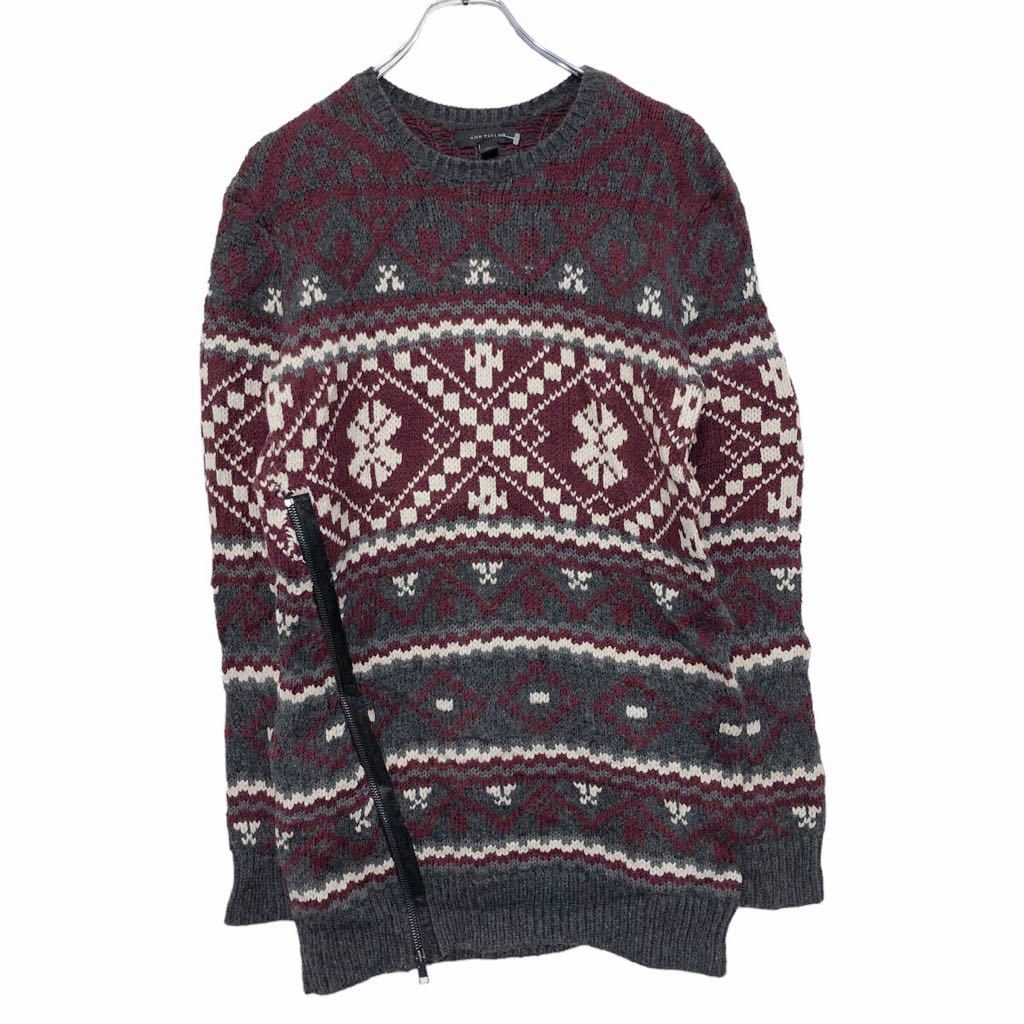 ����šۡڸ���� ANN TAYLOR ���� �˥å� �������� ��ǥ����� S ���졼 ��å� �ۥ磻�� ������ �����ɥ��å� ���岷 ����ꥫ���� a510-...