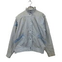 【中古】【古着】 CASUAL CLUB ジャケット L ライトブルー カジュアルクラブ ボタン ポケット 古着卸 アメリカ仕入 a510-6466