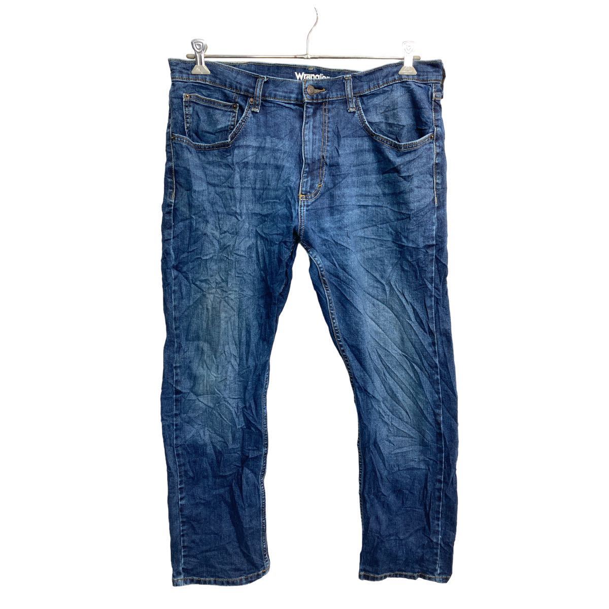 【中古】【古着】 Wrangler デニムパンツ W36 ラングラー ビッグサイズ インディゴ 古着卸 アメリカ仕入 2310-1049