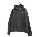 【中古】【古着】 NIKE ロゴ スウェット パーカー S グレー ナイキ プルオーバー ワンポイントロゴ 古着卸 アメリカ仕入 a510-6552