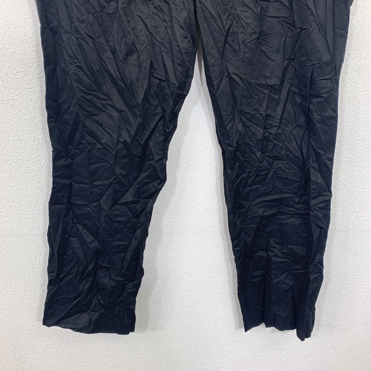 【中古】【古着】 DOCKERS スラックスパンツ W44 ドッカーズ ブラック ビッグサイズ クラシックフィット 古着卸 アメリカ仕入 2311-163