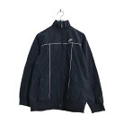 【中古】【古着】 NIKE トラック ジャケット キッズ L ネイビー ナイキ ジップアップ スポーツ 古着卸 アメリカ仕入 a511-5034