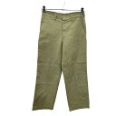 【中古】【古着】 Dickies ワークパンツ W31 ディッキーズ ベージュ レディース 古着卸 アメリカ仕入 2311-390