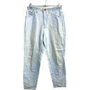 【中古】【古着】 Lee デニムパンツ W32 リー レディース ライトブルー コットン 古着卸 アメリカ仕入 2311-738
