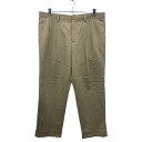  DOCKERS スラックスパンツ W40 ドッカーズ ベージュ ビッグサイズ コットン 古着卸 アメリカ仕入 2311-762