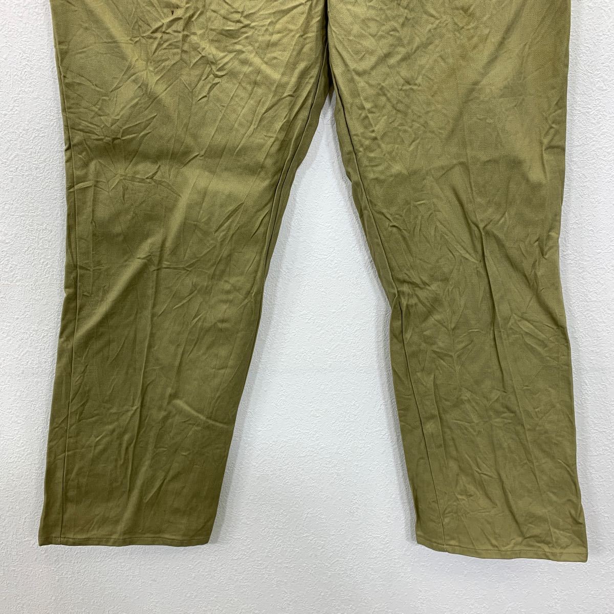 【中古】【古着】 Hard yakka ワークパンツ W42 ベージュ ビッグサイズ 古着卸 アメリカ仕入 2311-781