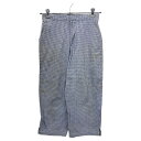 【中古】【古着】 Lee チノパンツ W28 リー レディース ギンガムチェック ブルー 古着卸 アメリカ仕入 2311-1002