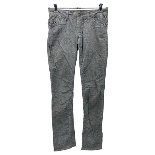 【中古】【古着】 TOMMY HILFIGER コーデュロイパンツ W27 トミーヒルフィガー スリムフィット グレー 古着卸 アメリカ仕入 2311-1027 【中古】【古着】 TOMMY HILFIGER コーデュロイパンツ W27 トミーヒルフィガー スリムフィット グレー 古着卸 アメリカ仕入 2311-1027