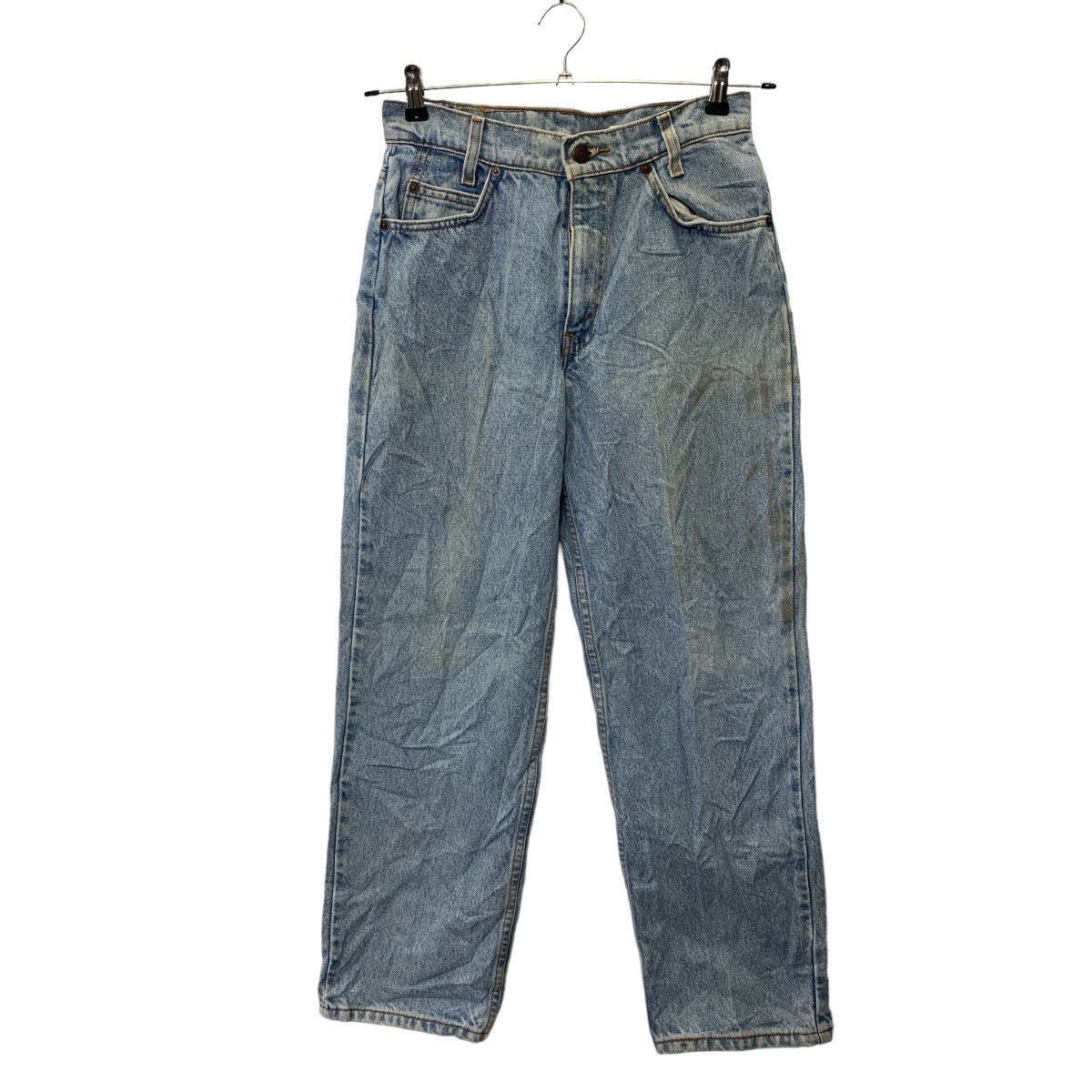 楽天古着屋DEN【中古】【古着】 Levi's 550 デニムパンツ W28 リーバイス ジュニアサイズ リラックスフィット オレンジタブ 水色 コットン 古着卸 アメリカ仕入 2311-1279