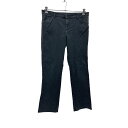 【中古】【古着】 Dickies ワーク・ペインターパンツ W35 ディッキーズ ブラック レディース 古着卸 アメリカ仕入 2311-1390