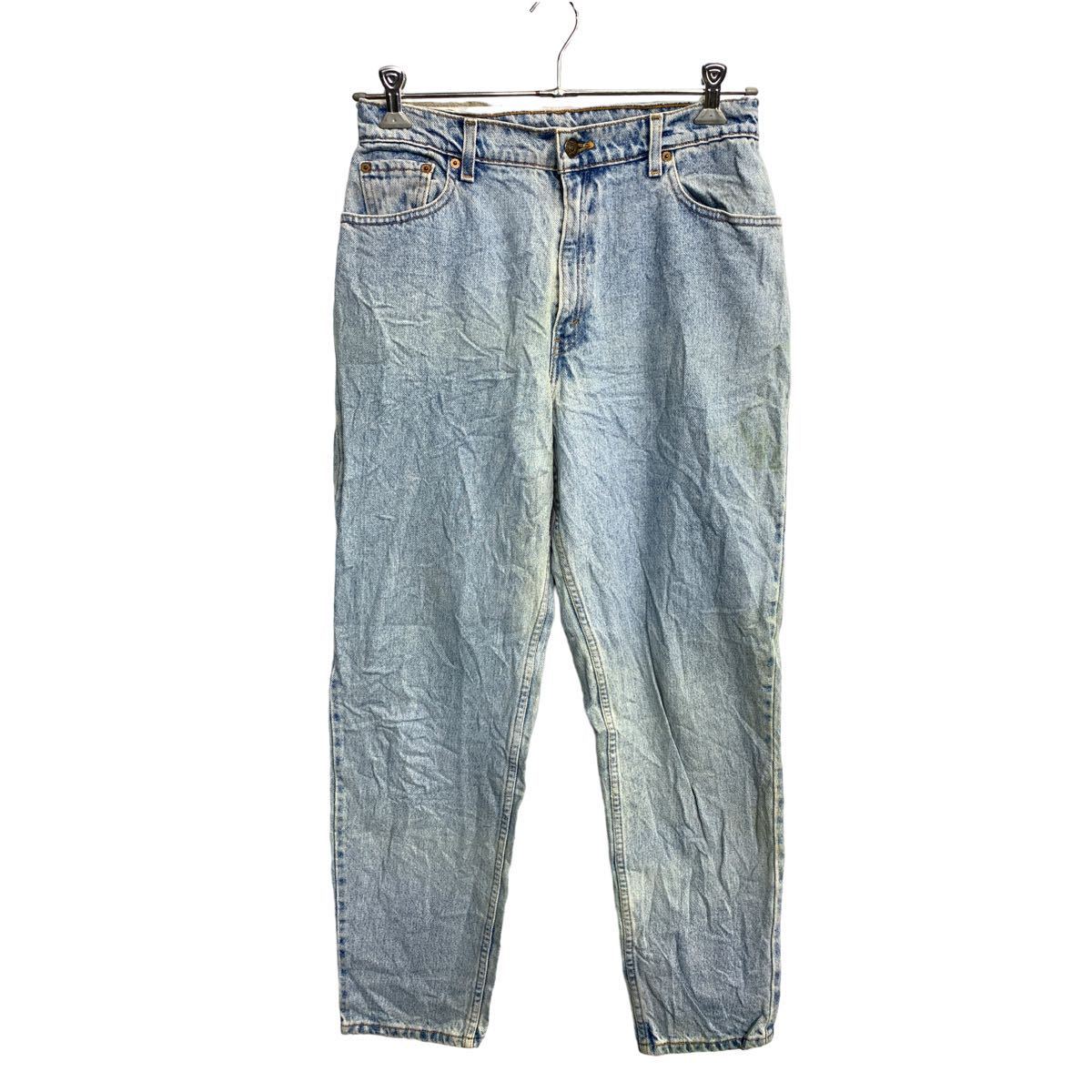 【中古】【古着】 Levi's 550 デニムパンツ W31 リーバイス レディース リラックスフィット ライトブルー コットン メキシコ製 古着卸 アメリカ仕入 2312-206