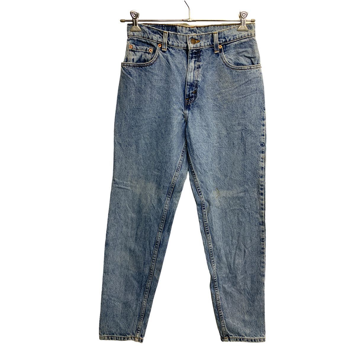 【中古】【古着】 Levi's 550 デニムパンツ W30 リーバイス レディース リラックスフィット ライトブルー 古着卸 アメリカ仕入 2312-514