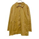【中古】【古着】 DONNA CAROL コート レディース 47 XL~ キャメル ドンナキャロル ボタン ポケット 古着卸 アメリカ仕入 a512-5777