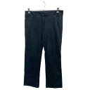 【中古】【古着】 Dickies ワークパンツ W37 ディッキーズ レディース ブラック 古着卸 アメリカ仕入 2312-1183
