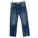 【中古】【古着】 Levi's 505 デニムパンツ レディース W28 リーバイス レギュラー ブルー コットン 古着卸 アメリカ仕入 2401-64