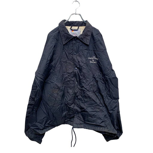 【中古】【古着】 Trimark コーチジャケット XL ビッグサイズ ナイロンジャケット 紺 ネイビー 古着卸 アメリカ仕入 a601-5186 【中古】【古着】 Trimark コーチジャケット XL ビッグサイズ ナイロンジャケット 紺 ネイビー 古着卸 アメリカ仕入 a601-5186