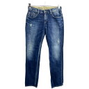 【中古】【古着】 TOMMY HILFIGER デニムパンツ W33 トミーヒルフィガー レディース インディゴ 古着卸 アメリカ仕入 2401-347