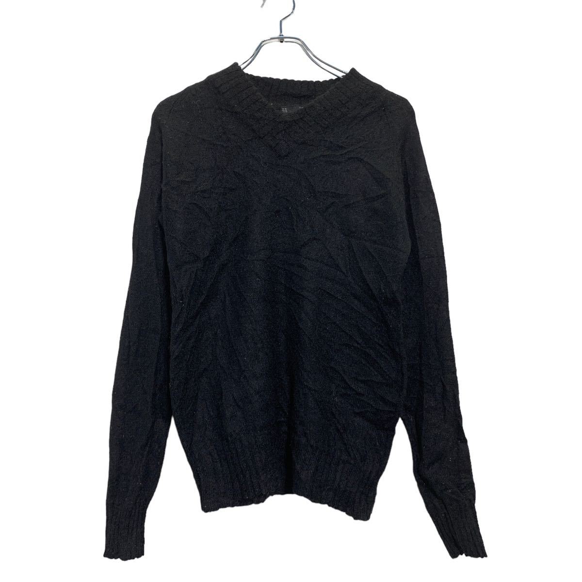 【中古】【古着】 ZARA ニット セーター XL ブラック ビッグサイズ 古着卸 アメリカ仕入 a601-5350