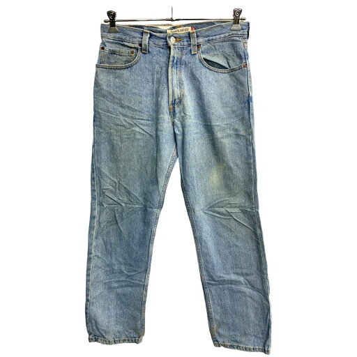 【中古】【古着】 Levi's 505 デニムパンツ W32 リーバイス レギュラーフィット ライトブルー コットン メキシコ製 古着卸 アメリカ仕入 2401-443 【中古】【古着】 Levi's 505 デニムパンツ W32 リーバイス レギュラーフィット ライトブルー コットン メキシコ製 古着卸 アメリカ仕入 2401-443