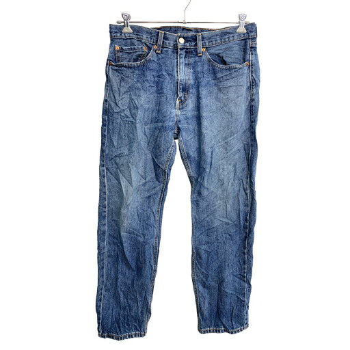 【中古】【古着】 Levi's 505 デニムパンツ W34 リーバイス レギュラーフィット ブルー コットン 古着卸 アメリカ仕入 2401-650 【中古】【古着】 Levi's 505 デニムパンツ W34 リーバイス レギュラーフィット ブルー コットン 古着卸 アメリカ仕入 2401-650