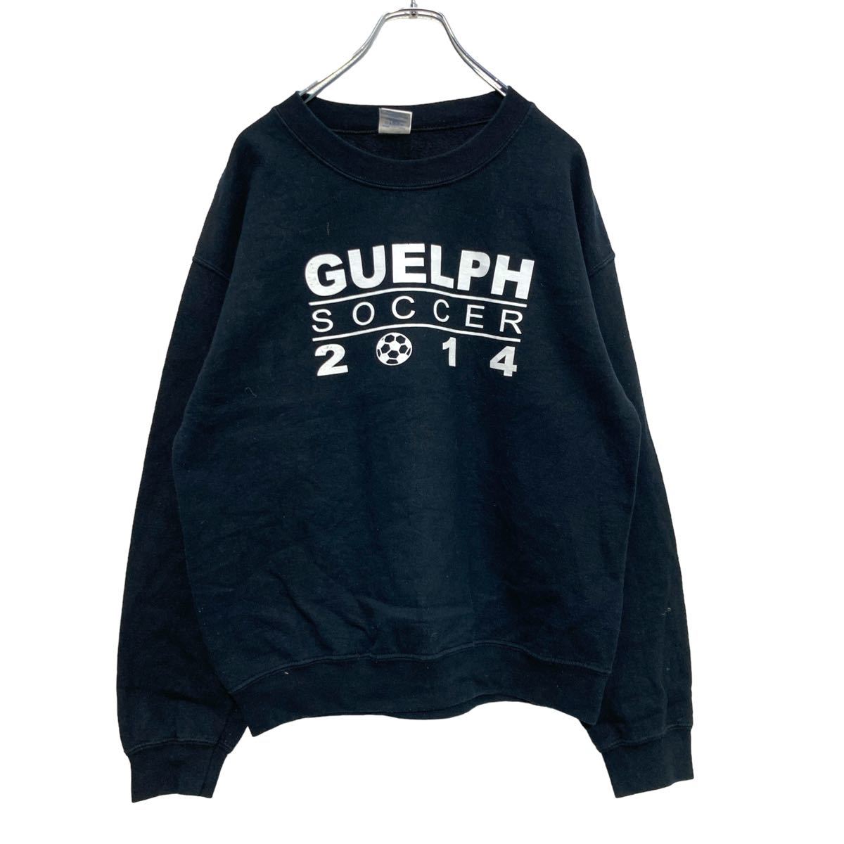 Other - 【中古】【古着】 GILDAN プリントスウェット Mサイズ ギルダン トレーナー 黒 ブラック 古着卸 アメリカ仕入 a601-5882