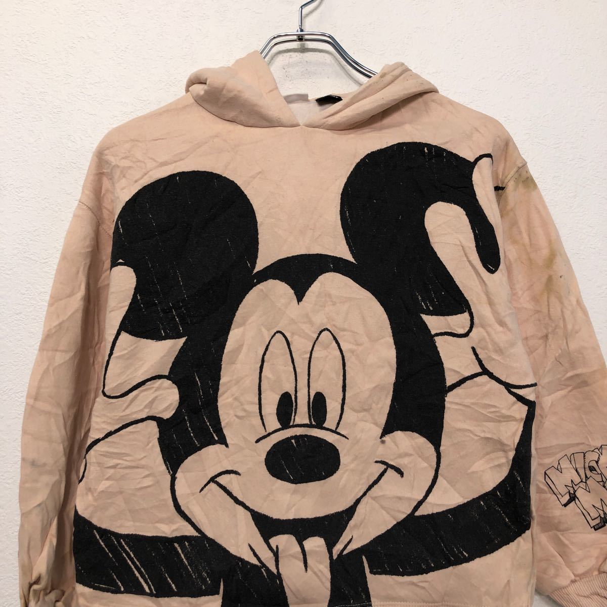 【中古】【古着】 ZARA キャラクター プリント スウェット パーカー 13-14 150～ ...