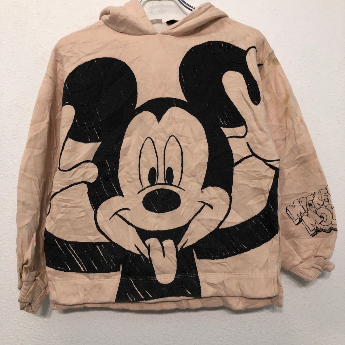【中古】【古着】 ZARA キャラクター プリント スウェット パーカー 13-14 150～ ...