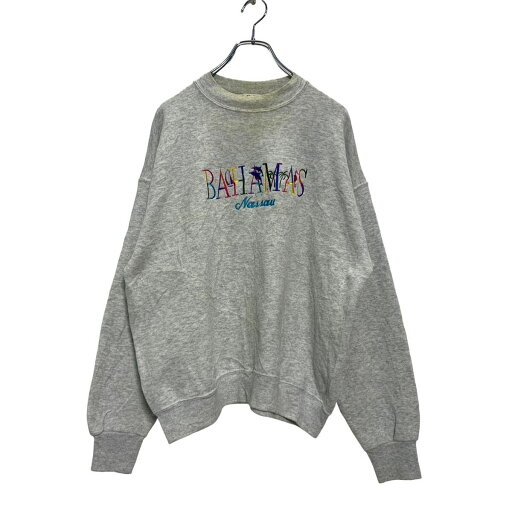 【中古】【古着】 FRUIT OF THE LOOM ロゴ スウェット トレーナー L ライトグレー フルーツオブザルーム 裏起毛 イルカ 古着卸 アメリカ仕入 a601-6465 【中古】【古着】 FRUIT OF THE LOOM ロゴ スウェット トレーナー L ライトグレー フルーツオブザルーム 裏起毛 イルカ 古着卸 アメリカ仕入 a601-6465