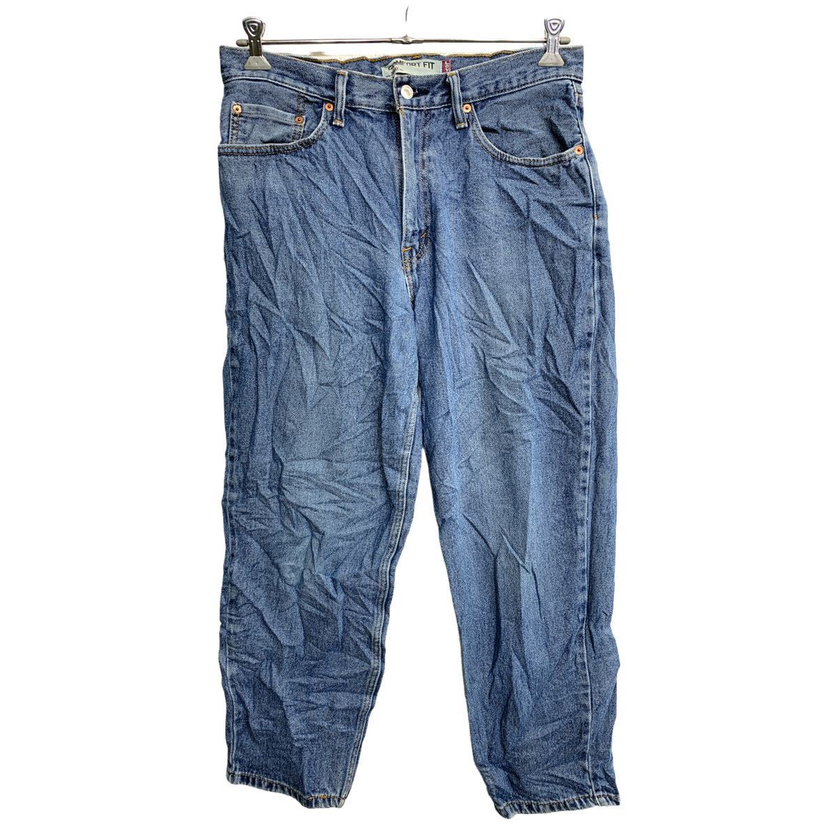 【中古】【古着】 Levi's 560 デニムパンツ W33 リーバイス コンフォートフィット ブルー コットン 古着卸 アメリカ仕入 2401-912