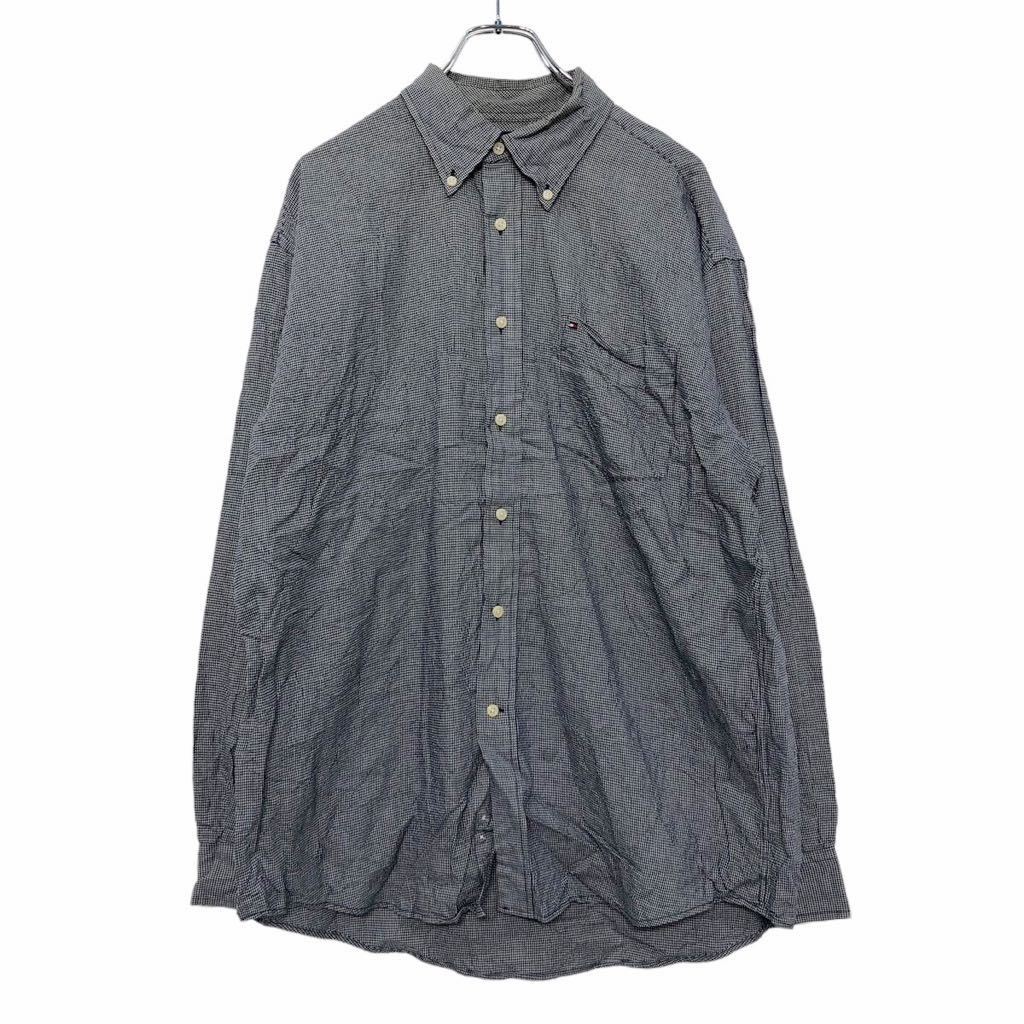 ����šۡڸ���� TOMMY HILFIGER Ĺµ ������� L �֥롼 �ۥ磻�� �ȥߡ��ҥ�ե����� �ݥ��å� ���岷 ����ꥫ���� a601-6806