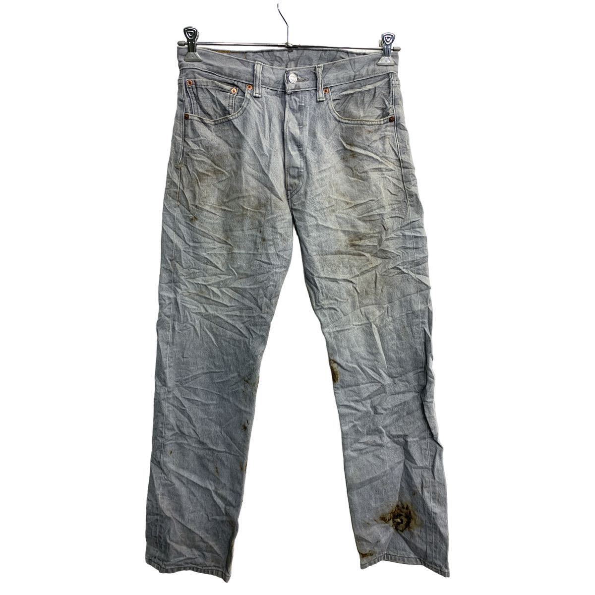【中古】【古着】 Levi's 501 XX デニムパンツ W32 リーバイス ボタンフライ グレー メキシコ製 古着卸 アメリカ仕入 2402-128