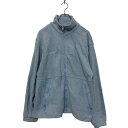 【中古】【古着】 Columbia ジップアップ フリースジャケット 18/20 XL~ キッズ ライトブルー コロンビア アウトドア ロゴ 古着卸 アメリカ仕入 a602-5230