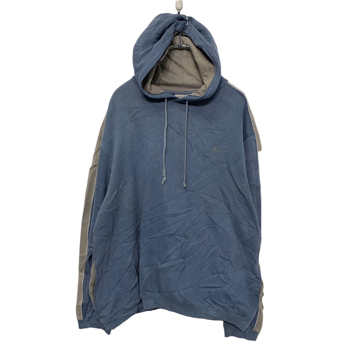 ����šۡڸ���� Reebok �ץ��� �������å� �ѡ����� L �饤�ȥ֥롼 �꡼�ܥå� �ץ륪���С� ΢���� �Хå��ץ��� ���岷 ����ꥫ���� a60...