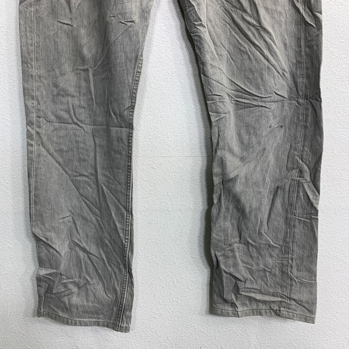 【中古】【古着】 Levi's 501 デニムパンツ W36 リーバイス ボタンフライ ビッグサイズ グレー コットン 古着卸 アメリカ仕入 2402-641