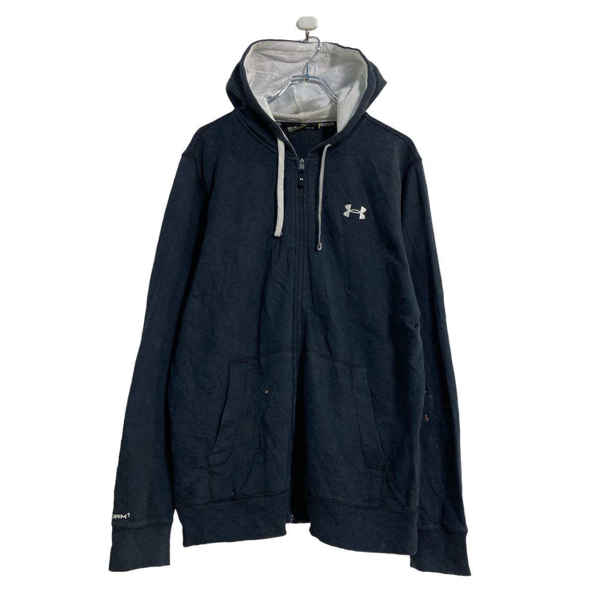 ★★複数点購入の場合は、1点分の送料で同梱発送致します。★★（合計金額が3,980円(税込)以上の場合は、送料無料となります。)商品に興味をもって頂き、誠に有難うございます。恐れ入りますが最後までお読み頂き、ご了承の上ご購入下さい。アメリカから輸入した アンダーアーマー ロゴスウェット の販売です。【商品説明】※色やデザインは画像をご覧ください。【サイズ】（海外規格の為、基本的には大きめのサイズ感となりますが、詳細は実寸をご参照ください。)サイズ表記にて M実寸着丈 72cm肩幅 49cm身幅 59cm袖丈 52cm (袖下から計測)・素人採寸の為、誤差についてはご容赦下さい。・着用感につきましては普段着用されているものとの実寸を比較して参考にされてください。【状態】状態確認 B〜C ランク品お腹、袖、背中に汚れがあります。《ランク》A-デッドストックや未使用に近い状態B-使用感はあるが綺麗な状態C-使用感があり多少の汚れがある状態D-使用感があり汚れや破れがある状態（上記ランクは弊社基準でのランク付けとなります。あくまでも参考として頂き、詳細は画像をご確認の上、ご購入ください。また、見落としによる目立たない穴、ほつれ、破れ、汚れ等のダメージ品が混入している場合もございますことをご理解の上、ご購入をお願い致します。）・全体的に使用感はありますが着用に問題はありません。・未洗濯品です。・保管上の折りジワと、ベール品によるシワはご容赦下さい。・状態に特に敏感な方のご購入はご遠慮下さい。※不明な点がありましたらお気軽に、ご質問下さい。【発送】佐川急便で発送します。※（沖縄及び一部離島へはヤマト運輸で発送する場合があります）★★複数点購入の場合は、1点分の送料で同梱発送致します。★★（合計金額が3,980円(税込)以上の場合は、送料無料となります。)【ご注意】・購入後はノークレーム＆ノーリターンにて、お願い致します。（返品は一切お受けできません。）・古着、usedの特性等を充分にご理解頂ける方のご購入に限らせて頂きます。 古着にご理解の無い方、状態に特に敏感な方のご購入はご遠慮下さい。・サイズ感につきましては普段着用されているものとの実寸を比較して参考にされてください。・できるだけ現物に近い色味をお伝えできるように気を付けておりますが、撮影環境や使用するモニターによっては、商品と画像に若干の色誤差が生じますことをご了承ください。【営業について】 誠に勝手ながら、土曜、日曜、祝日、年末年始、ゴールデンウィークはお休みとさせて頂きます。また、お客様へのご対応時間は基本的には営業日の9:00〜17：00までになります。ご対応時間外や休業日にご購入いただいた商品や、ご質問など、頂いたご連絡への返信が滞る場合がございます。ご連絡、発送は休業明けより順次行っていきますのでご了承よろしくお願いいたします。★新商品、毎日大量入荷中です!!!20240224-0