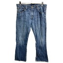  Levi's 527 デニムパンツ W36 リーバイス ブーツカット ビッグサイズ ブルー 古着卸 アメリカ仕入 2402-747