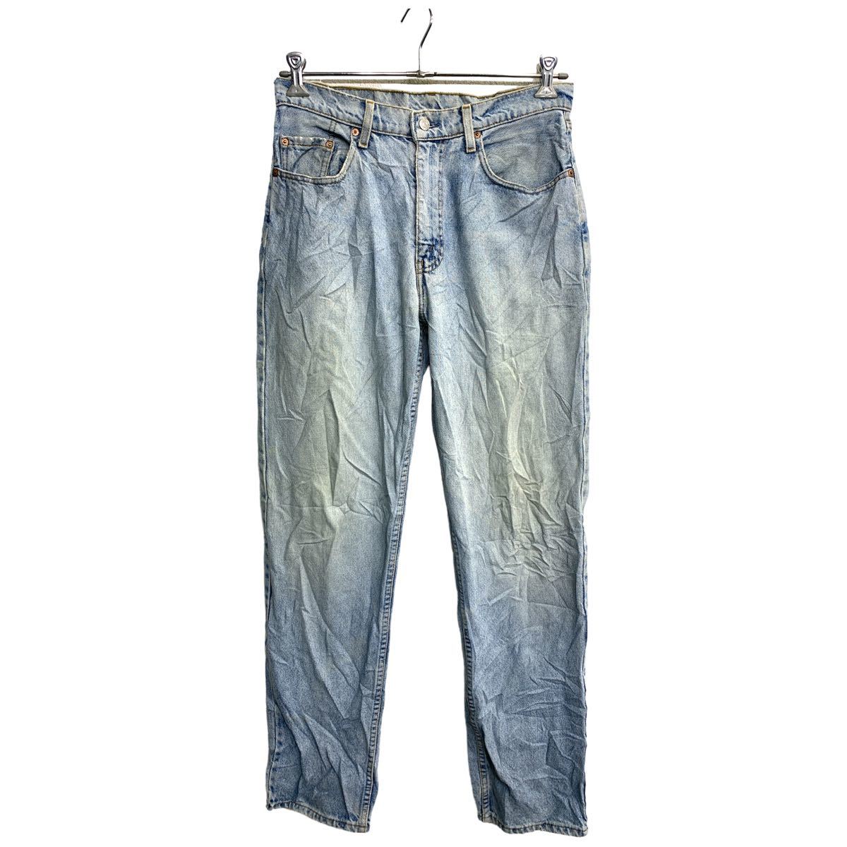 【中古】【古着】 Levi's 506 デニムパンツ W33 リーバイス ライトブルー 古着卸 アメリカ仕入 2402-758