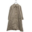 【中古】【古着】 Misty Harbor ロングコート 8 M~ ベージュ ミスティーハーバー USA製 スプリングコート 古着卸 アメリカ仕入 a602-6385