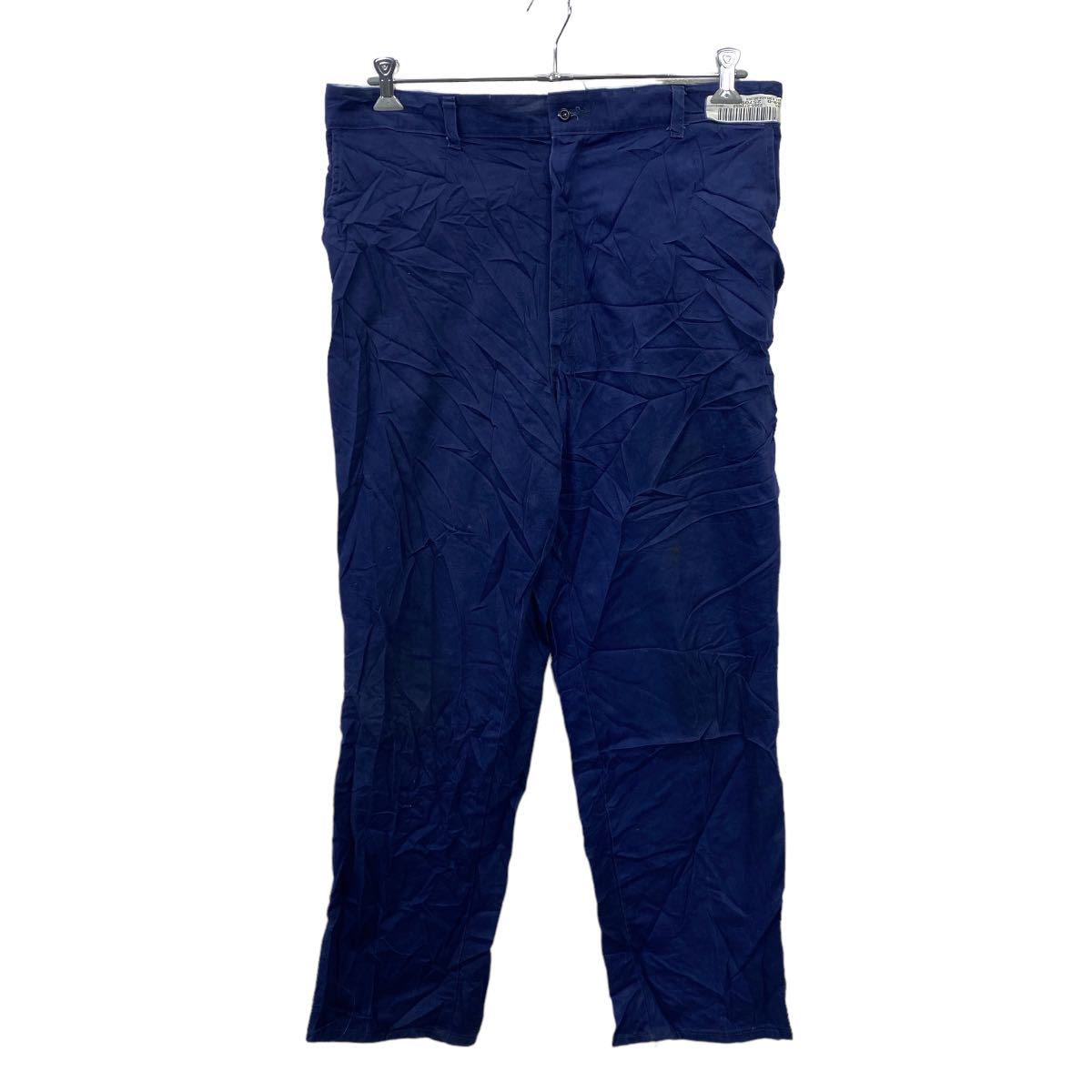 【中古】【古着】 G&K SERVICES チノパンツ W38 ジーアンドケーサービス ネイビー コットン 古着卸 アメリカ仕入 2403-208