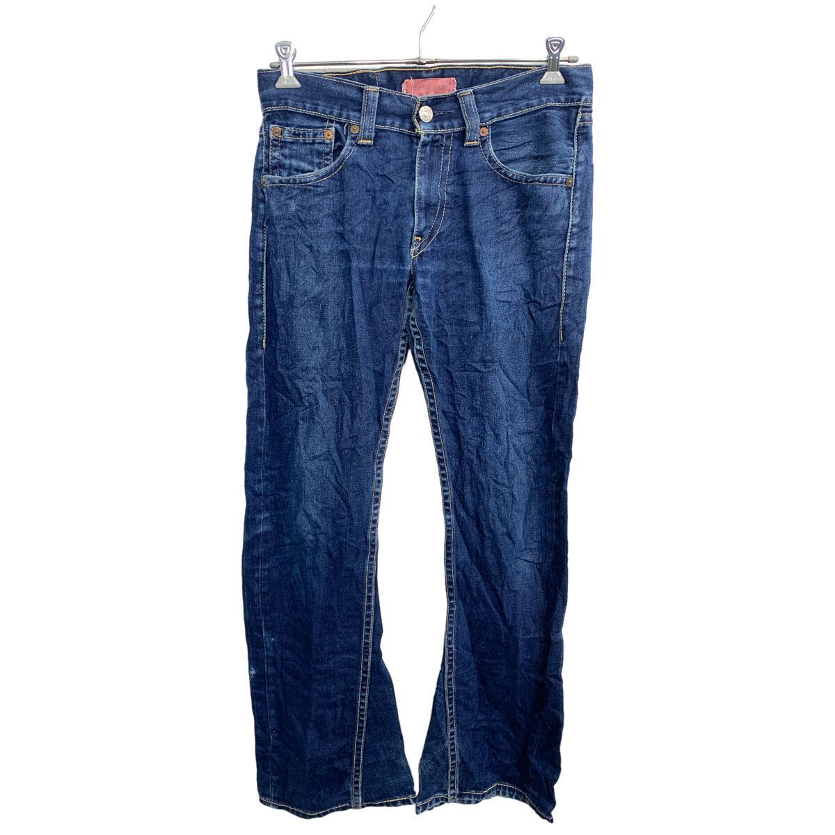 乐天商城 - 【中古】【古着】 Levi's TYPE1 デニムパンツ W30 ブーツカット インディゴ メキシコ製 古着卸 アメリカ仕入 2403-338