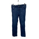 【中古】【古着】 LRL デニムパンツ W32 ローレンラルフローレン レディース ブルー 古着卸 アメリカ仕入 2403-382