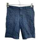 【中古】【古着】 Dickies ワークショートパンツ W31 ディッキーズ レディース ネイビー 古着卸 アメリカ仕入 2403-404