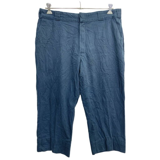 【中古】【古着】 Dickies ワークパンツ W39 ディッキーズ ビッグサイズ ネイビー 古着卸 アメリカ仕入 2403-858 【中古】【古着】 Dickies ワークパンツ W39 ディッキーズ ビッグサイズ ネイビー 古着卸 アメリカ仕入 2403-858