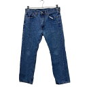 【中古】【古着】 Levi's 505 W34 リーバイス ブルー 古着卸 アメリカ仕入 2403-886(4)