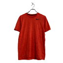 【中古】【古着】 NIKE 半袖 ロゴ Tシャツ S オレンジ ナイキ スポーツ ワンポイントロゴ 古着卸 アメリカ仕入 a603-6391